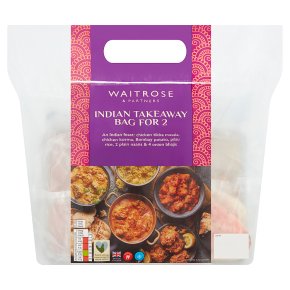 Waitrose Indian Takeaway Bag for 2