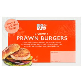 Big & Tasty 2 Chunky Prawn Burgers