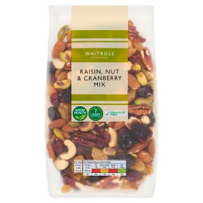 Waitrose Raisin, Nut & Cranberry Mix