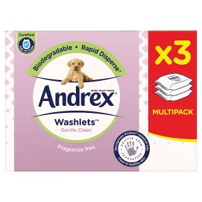 Andrex Gentle Clean Washlets