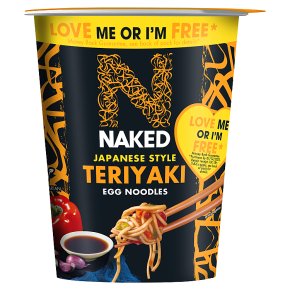 Naked Japanese Teriyaki Egg Noodles