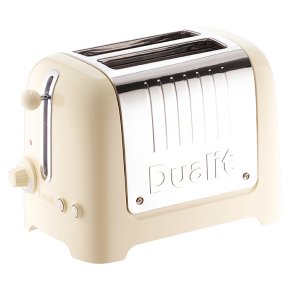 Dualit Cream Lite 2 slot toaster