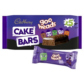 Cadbury Goo Heads Cake Bars