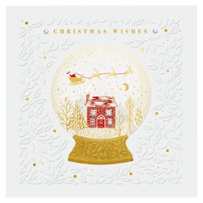 Snowglobe Santas Sleigh