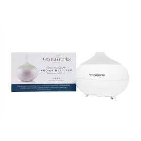 Aromaworks Aroma Diffuser Electric Diffuser with Soft Mood Lighting