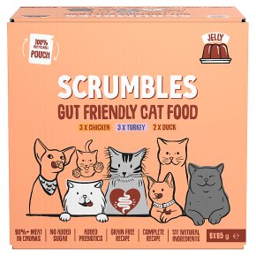 Scrumbles Wet Cat Meaty Selection Pouch