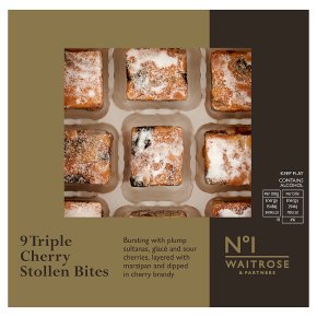 No.1 9 Triple Cherry Stollen Bites
