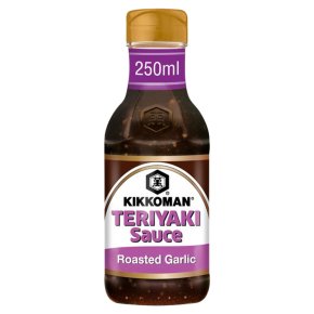 Kikkoman Teriyaki Sauce with Roasted Garlic