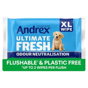 Andrex Hygiene Wipes Ultimate Fresh XL