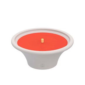 Spaas Citronella Outdoor Candle, Vivid Red