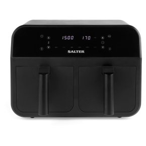 Salter Dual Air Cook Digital Pro Air Fryer 7.4L, Black