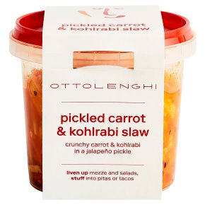 Ottolenghi Pickled Carrot & Kohlrabi Slaw