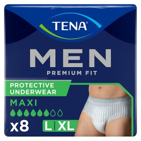 TENA Men Protective Underwear Maxi L/XL 8s
