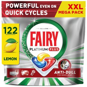 Fairy Platinum+ Dishwasher Tablets 122W
