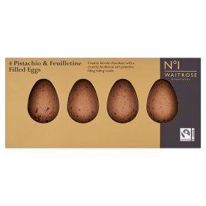 No.1 Pistachio & Feuilletine Filled Eggs