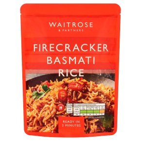 Waitrose Firecracker Basamati Rice