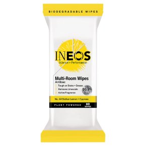 INEOS Antibac Multi-Room Wipes Sicilian Lemon & Cypress 60