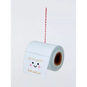 Cute Toilet Paper Bauble