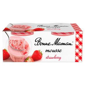 Bonne Maman 2 Strawberry Mousse