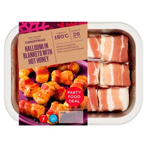Waitrose Halloumi in Blankets with Hot Honey