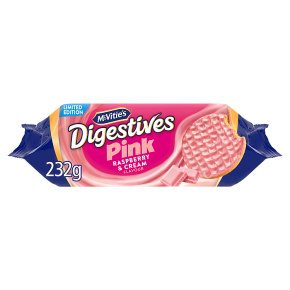 McVitie's Digestives Pink Raspberry & Cream