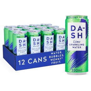 DASH Sparkling Lime 12x330ml