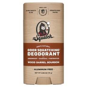 Dr Squatch Wood Barrel Bourbon Deodorant
