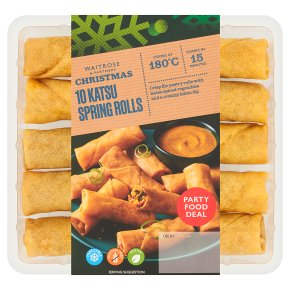 Waitrose 10 Katsu Spring Rolls