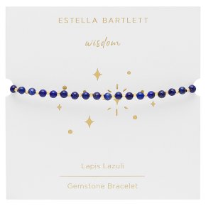 Estella Bartlett Amelia Beaded Lapis Lazuli Bracelet