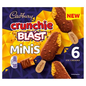 Cadbury Crunchie Blast Minis Sticks
