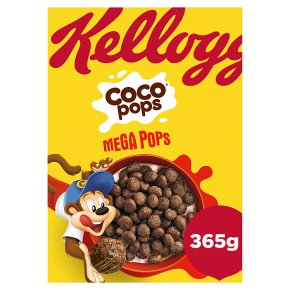 Kellogg's Coco Pops Mega Pops Chocolate Cereal