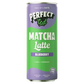 Perfect Ted Matcha Latte Blueberry