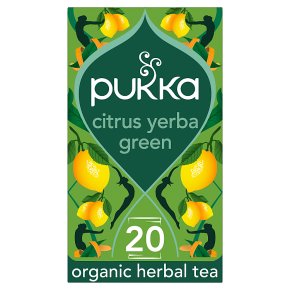 Pukka Citrus Yerba Green Tea Bags 20s