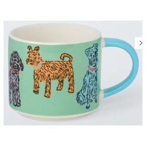Colourful Dog Mug
