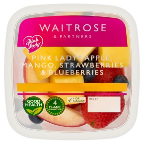 Waitrose Pink Lady Apple, Mango, Strawberry & Blueberry