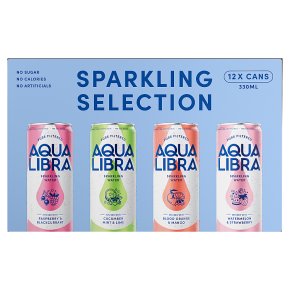 Aqua Libra Sparkling Selection 12 x 330ml