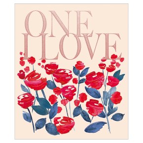 Meadow Of Roses Valentine's Day Card