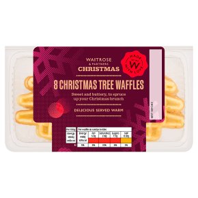 Waitrose Christmas Tree Waffles