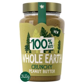 Whole Earth 100% Peanut Butter Crunchy