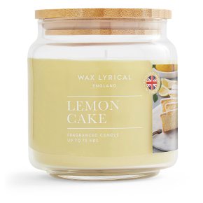 Wax Lyrical Lemon Cake Medium Jar Candle