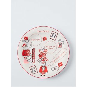 Santa Christmas Eve Plate