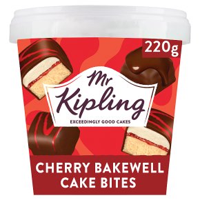 Mr Kipling Cherry Bakewell Cake Bites