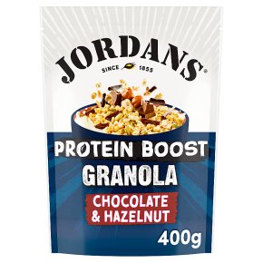 Jordans Protein Boost Granola Chocolate and Hazelnut