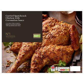 No.1 BBQ Curried Spatchcock Chicken with Coronation Sauce