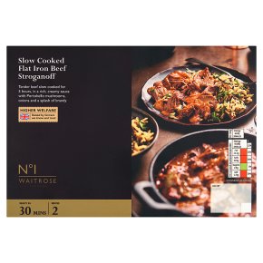 No.1 Slow Cooked Flat Iron Beef Stroganoff