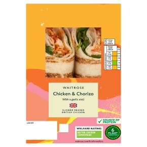 Waitrose Chicken & Chorizo Wrap