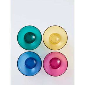 John Lewis Coloured Bowl, 4 Pack