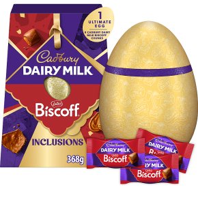 Cadbury Dairy Milk Biscoff Easter Egg