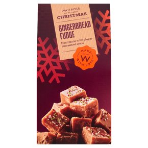 Waitrose Christmas Gingerbread Fudge