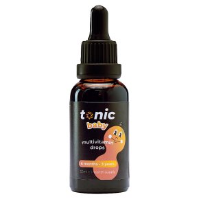 Tonic Health Baby Multivitamin Dropper Peach & Banana